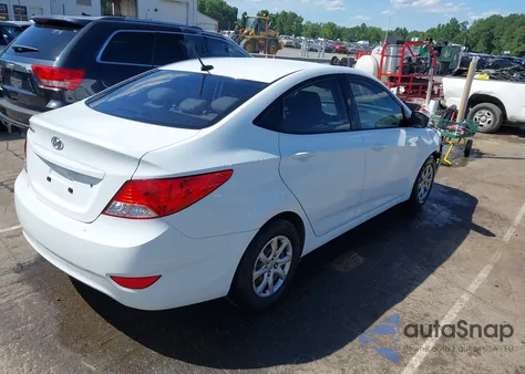 2014 Hyundai Accent Gls from USA, damaged, VIN KMHCT4AE7EU760072